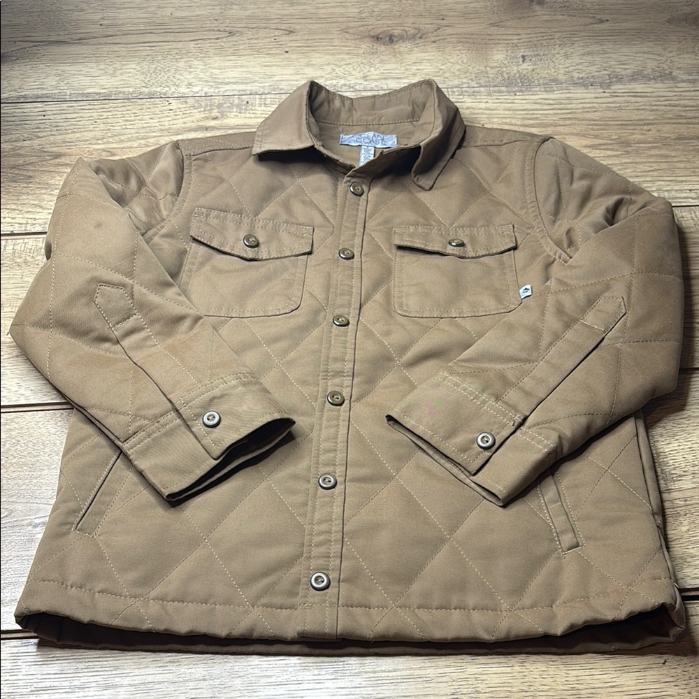 Youth Ocean & Coast Quilted Field Jacket Size Small